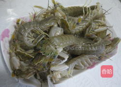 清蒸虾爬子的做法图解1