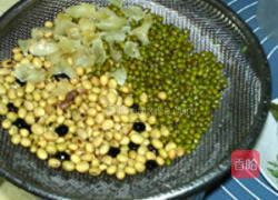 绿桑百合豆浆的做法图解2