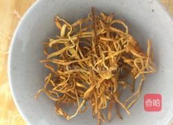 螺片花菇虫草花汤的做法图解4