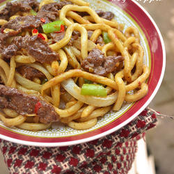黑椒牛肉乌冬面的做法[图]