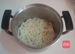 黑椒牛肉乌冬面的做法图解3