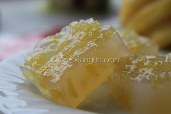 凤梨马蹄糕