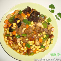 五彩缤纷牛肉粒的做法[图]