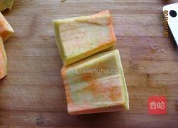 橄榄菜蒸南瓜的做法图解1