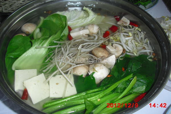老鸭汤底清汤火锅