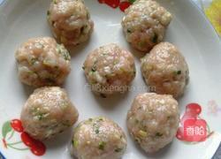 榨菜鲜肉麻球的做法图解6