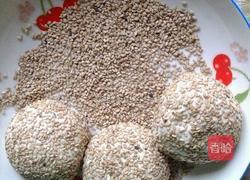 榨菜鲜肉麻球的做法图解7