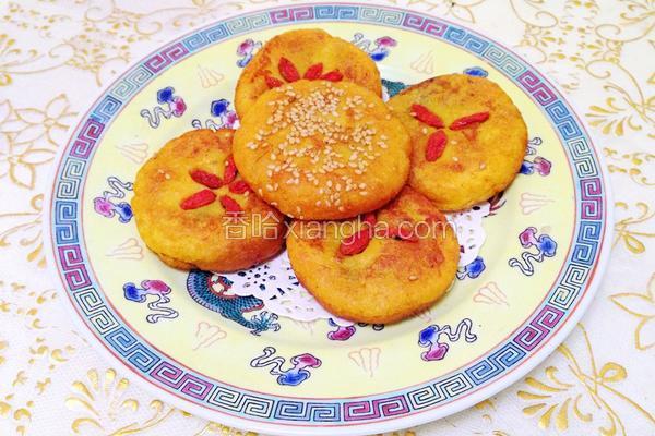 红薯豆沙糕