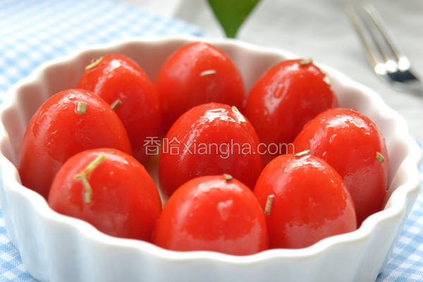 香渍番茄