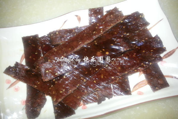 蜜汁猪肉脯