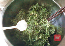 蒸荠菜的做法图解10