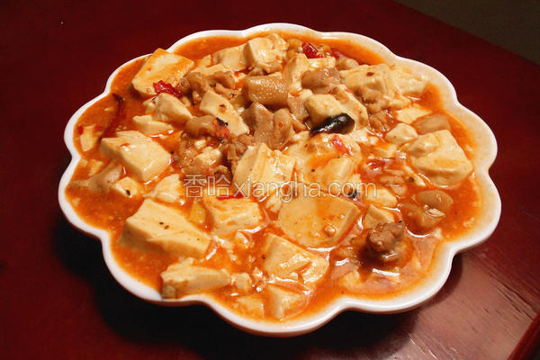 香辣鸡豆腐