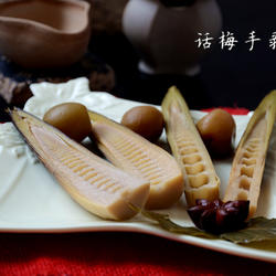 话梅手剥笋的做法[图]