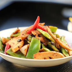 豆豉刀豆肉片的做法[图]