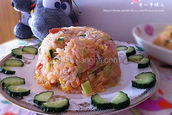 西红柿什锦炒饭