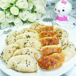 胡萝卜猪肉馅锅贴的做法[图]