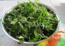 清香艾草饼的做法图解1