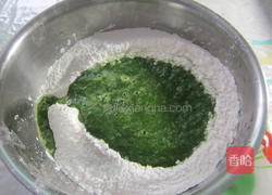 清香艾草饼的做法图解4