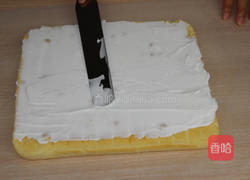 彩绘爱心蛋糕卷的做法图解42