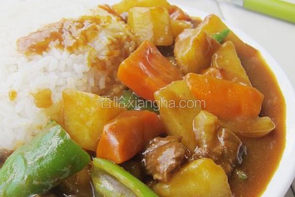 咖哩牛肉饭