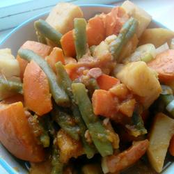 小南瓜炖土豆的做法[图]