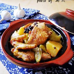 豆角土豆炖鸡块的做法[图]