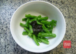 橄榄菜拌梅豆的做法图解6