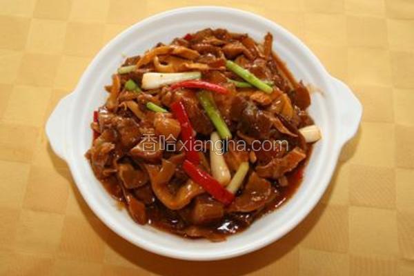 笋干红烧肉