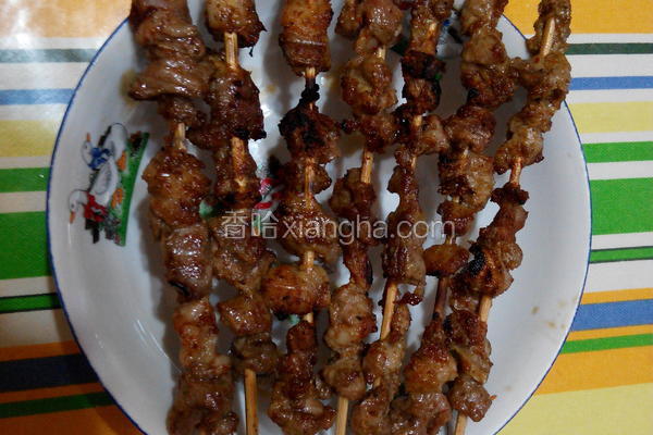 自制烧羊肉串
