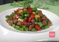 四季豆炒猪舌的做法图解6
