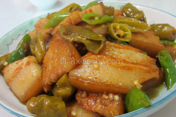 鱼香酸辣肉