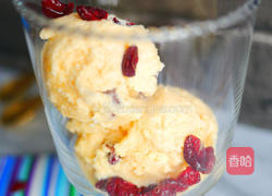 蜜瓜蔓越莓冰琪淋的做法图解11