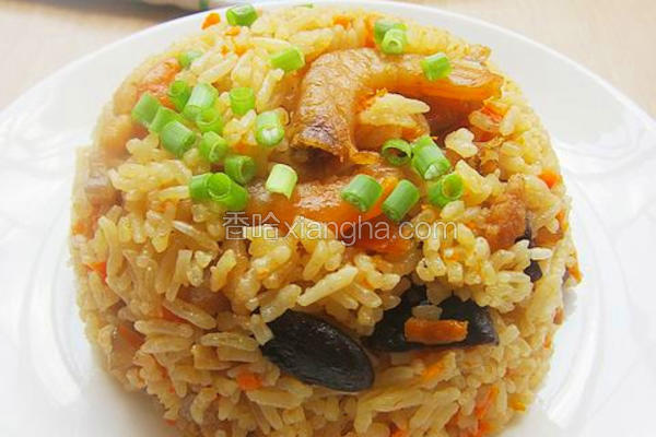 香菇虾仁饭