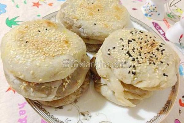 麻酱芝麻烧饼