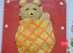 小熊炒饭的做法图解10