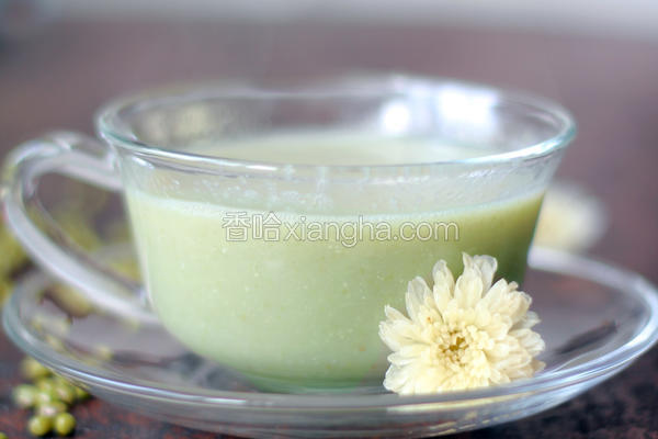 菊花绿豆浆
