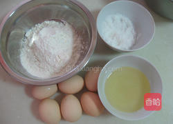 海绵蛋糕的做法图解1