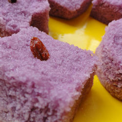 蜂蜜紫薯糕的做法[图]