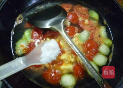 炒鸡蛋丝瓜番茄汤的做法图解12