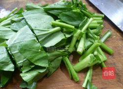 香干炒油菜蕻的做法图解3