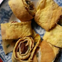 香肠鸡蛋煎饼的做法[图]