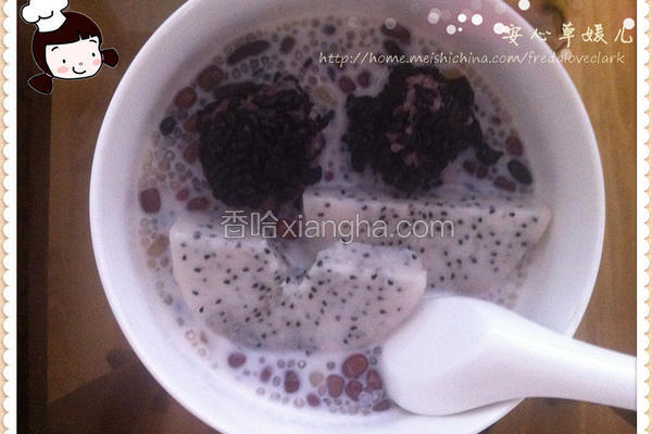 红豆紫米甜甜