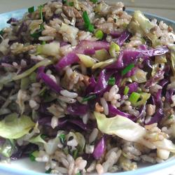 芝麻肉香蛋炒饭的做法[图]
