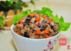 油焖咸肉笋干的做法图解12