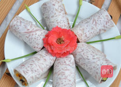 香芋糯米卷的做法图解19