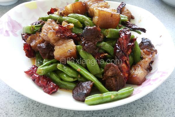 红烧肉烧豆角