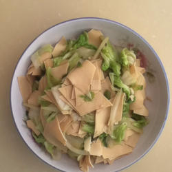 白菜烧干豆腐的做法[图]