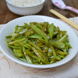 蒜蓉眉豆的做法[图]