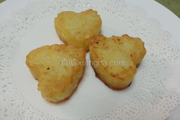 黄金脆薯饼