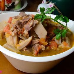 茄汁牛肉炖莲藕的做法[图]